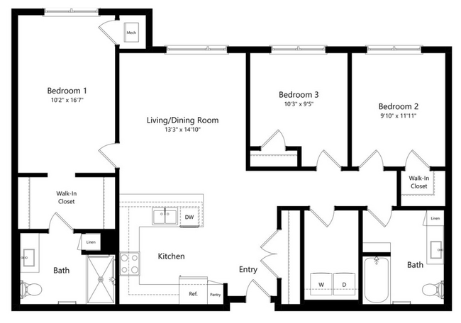 Floorplan - Arbor Court