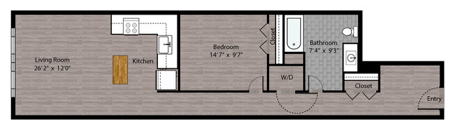 Floorplan - Wrigleyville Lofts