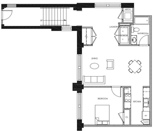 Floorplan - Sands Senior Apartments