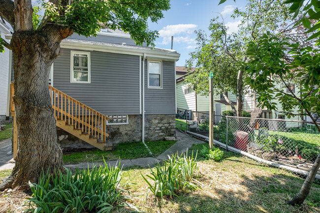 First Floor entry at the rear; to the right leads to the second floor entry way to Unit 2 - 127 8th Ave