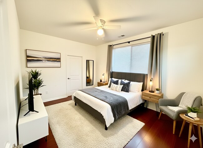 Bedroom #1 - Virtually Staged - 3136 N Winstel Blvd