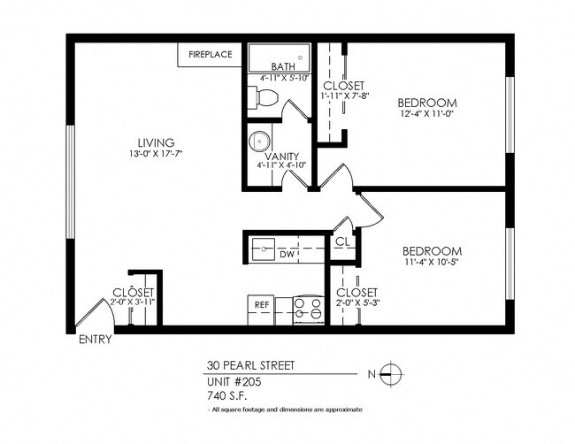 Floorplan - 30 Pearl