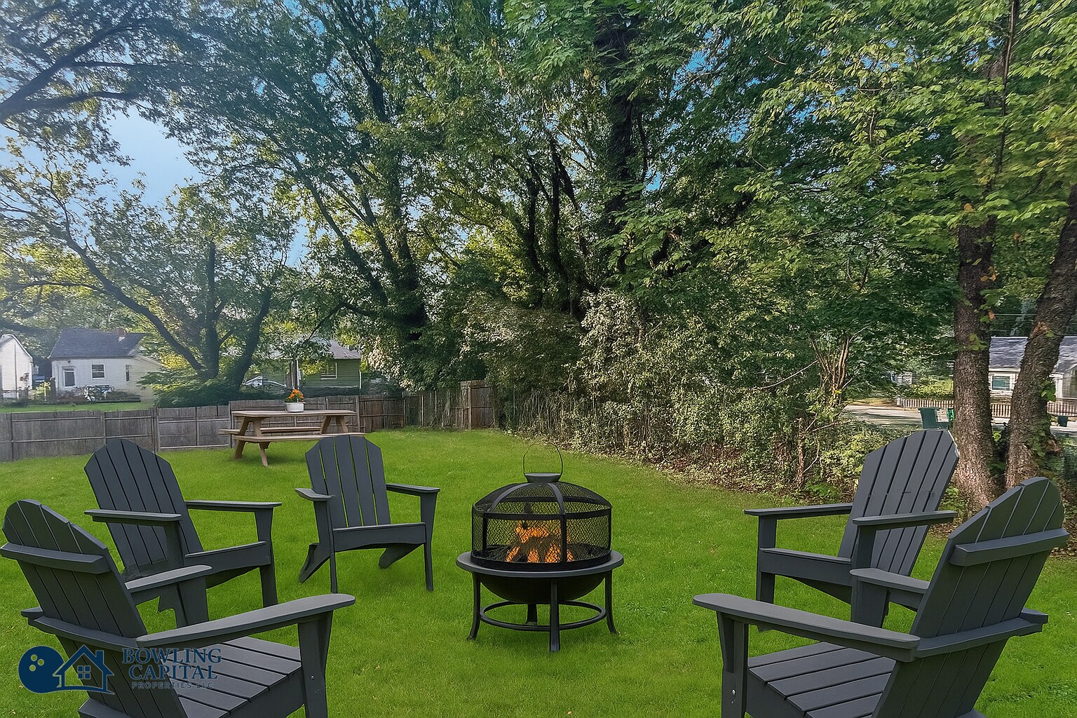 Backyard (Staged) - 1106 S Lombardy St