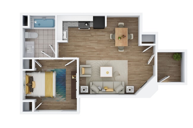 Floorplan - The April