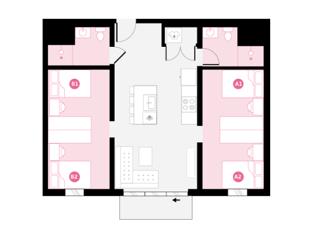 2 x 2 B - VIP - Hub LA Coliseum