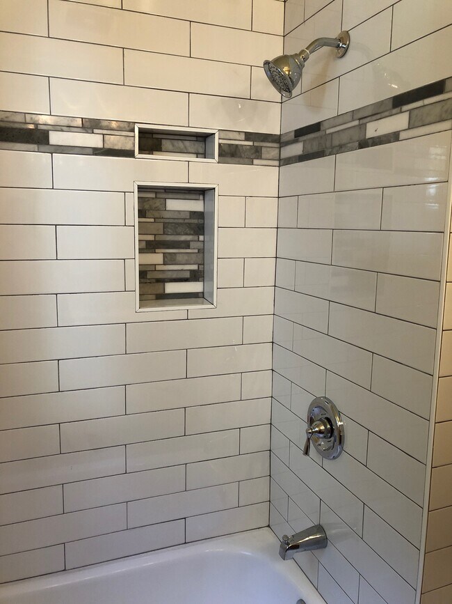 14.1 Master bath shower tub. Rebuilt in 2018 - 680 Highland St