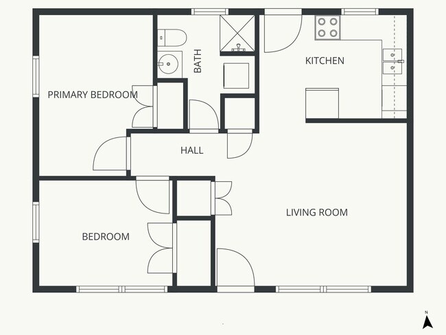 Building Photo - New Renovated Two Bed One Bath Home!!!