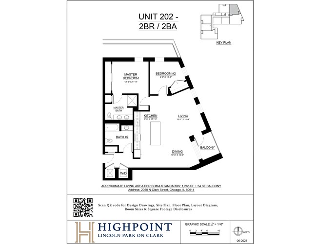 Floorplan - HIGHPOINT Lincoln Park on Clark