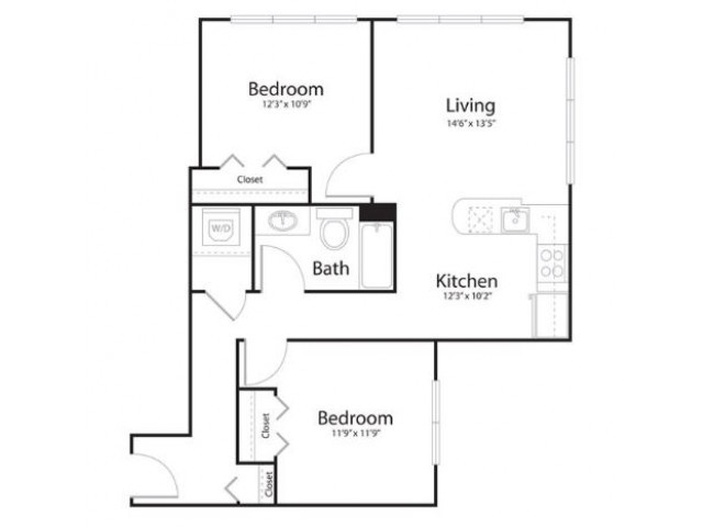 Floor plan 2a2 - Waterline