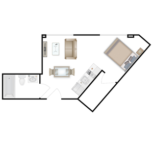 Floorplan - Minnie Flats