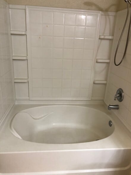 Master has oversized bath and newer shower faucet - 10001 Woodcreek Oaks Blvd