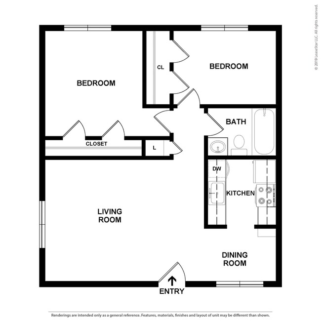 Floorplan - Loreto Apartment Homes