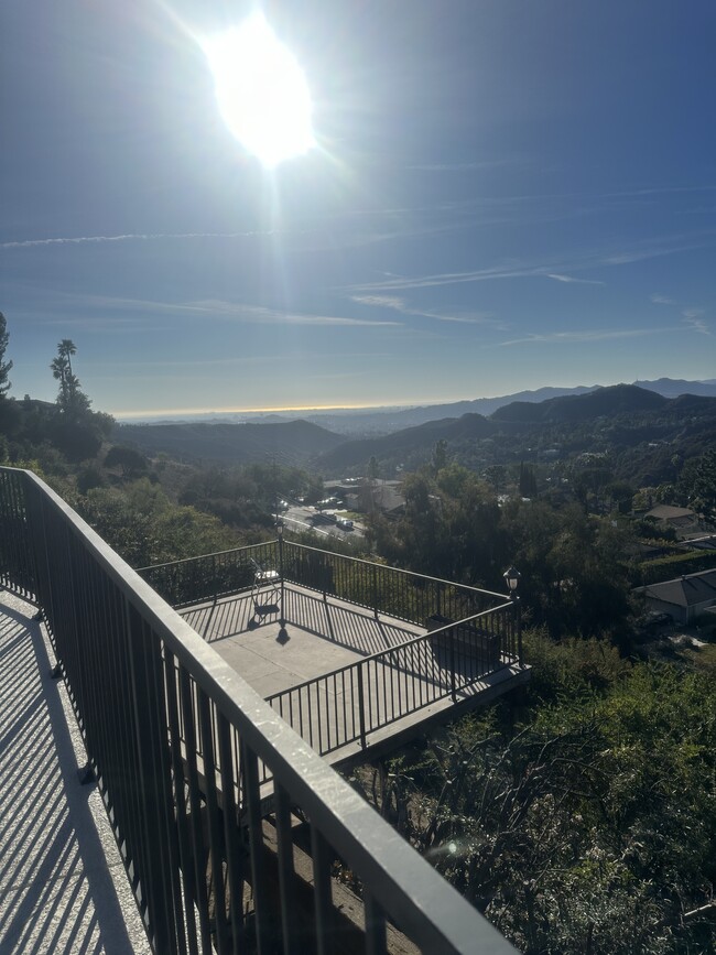 A second deck to have an observation deck. - 3816 San Augustine Dr