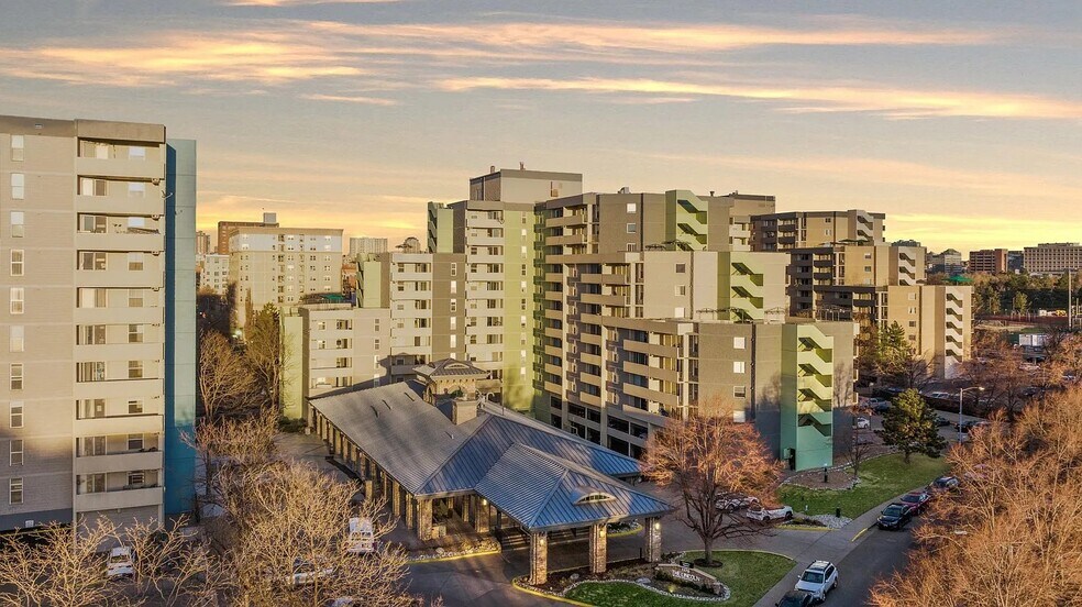 Clubhouse Arial View - 1301 Speer Blvd