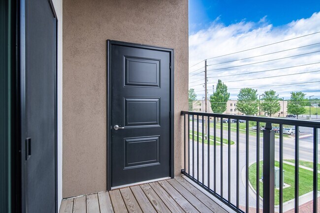 Private Balcony & Outdoor Storage Closet - Coryell Commons