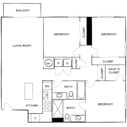 Floorplan - The District at Flagler Village