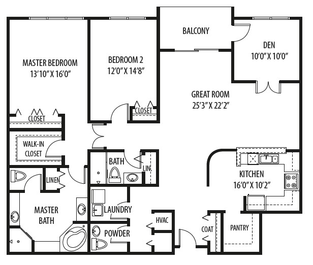 Floorplan - Two Itasca Place