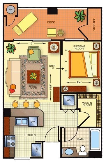 Building Photo - Charming Furnished Studio with Large Patio...