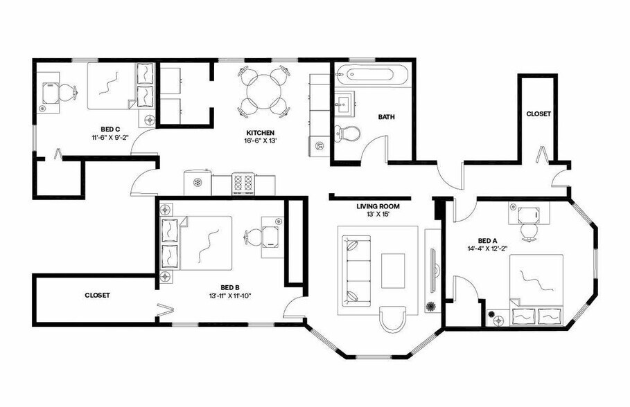 Building Photo - Room in Shared 3 bed/1 bath home