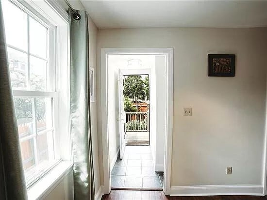 access to back deck and yard - 12 Callender Ave