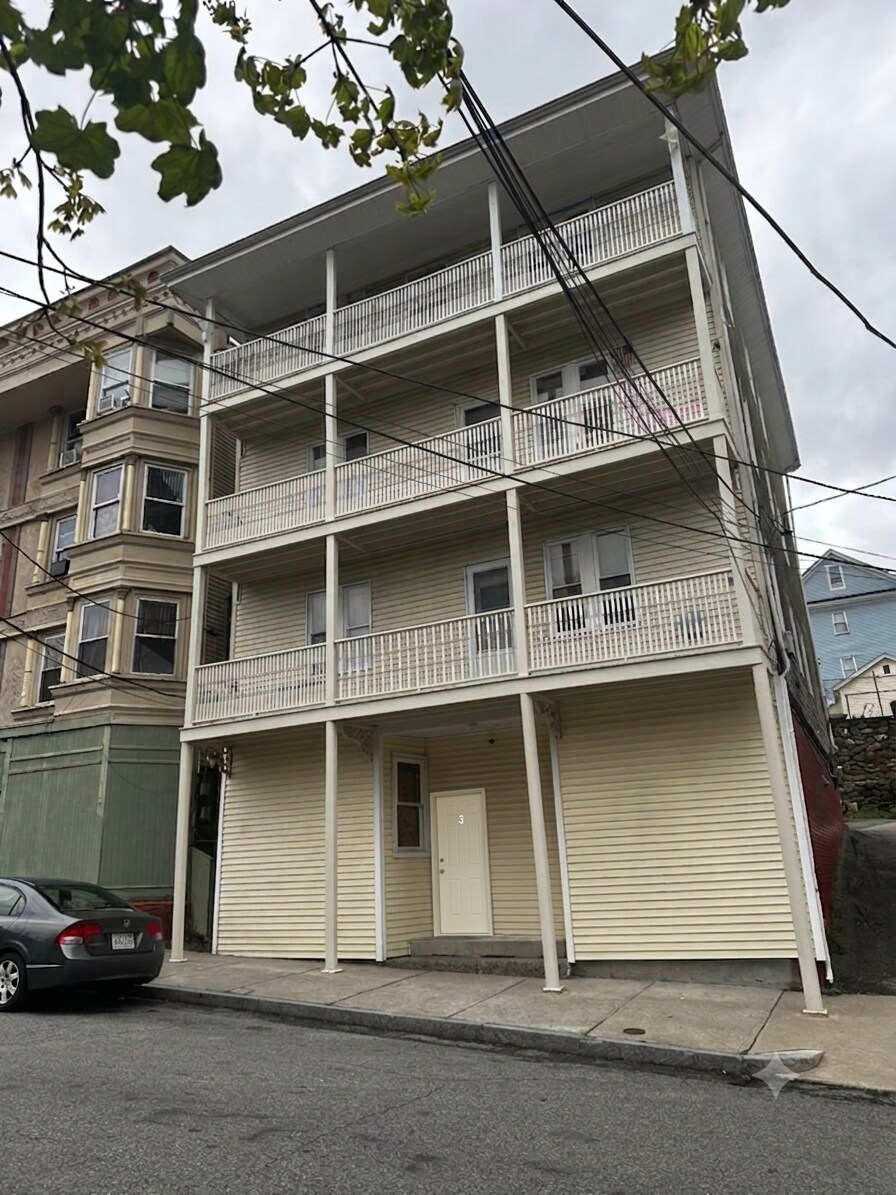 first balcony of the building - 13 Winter St
