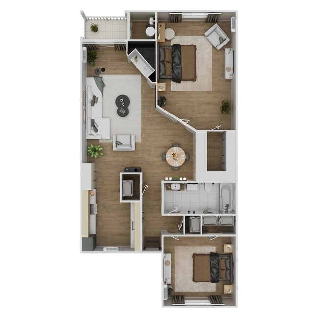 Floorplan - Sycamore Hills Apartments