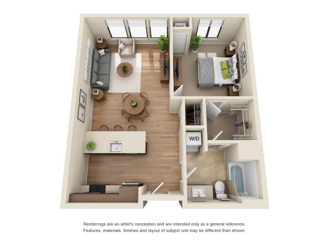 Studio 1 Bath - Park 19