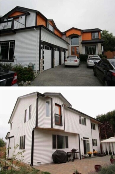 Back view with balcony from master. - 8725 46th Plz W