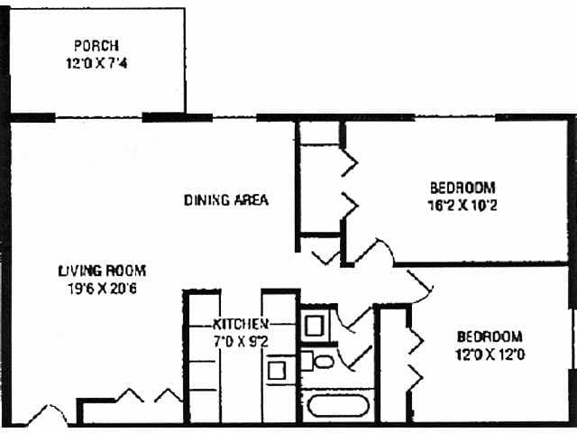 Floorplan - Briaridge Apartments