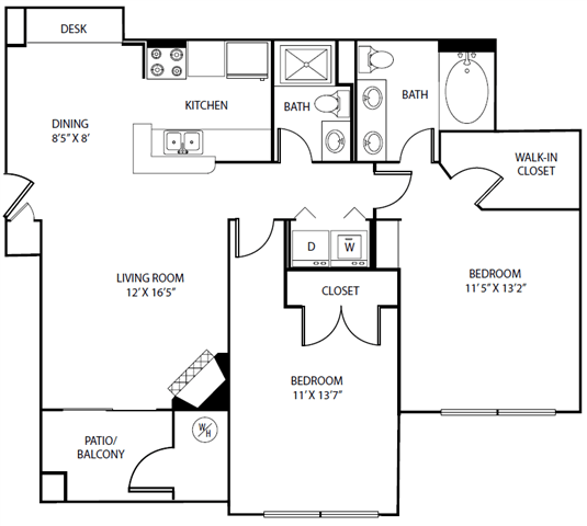 Floorplan - The Village at Legacy Ridge