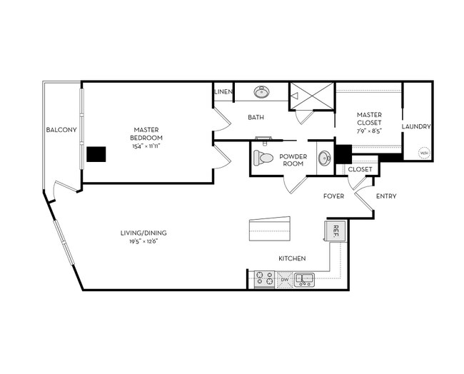 Floorplan - The Heights at Park Lane