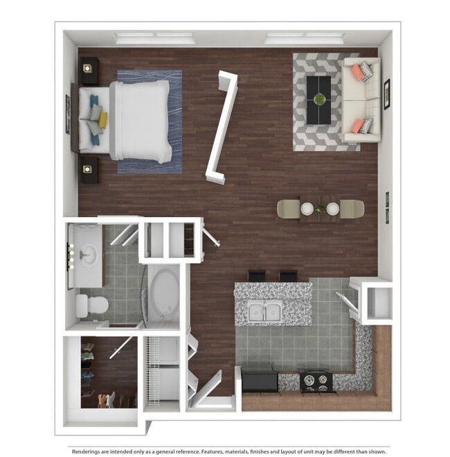 Floorplan - Fitzhugh Urban Flats