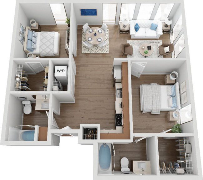 Floorplan - Casey Apartments