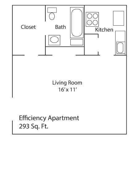 Floorplan - Toronto Parcade Apartments