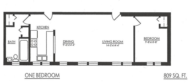 Floorplan - St. Regis Apartments