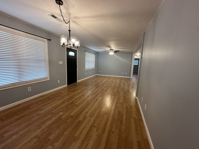 Dining room opens to living room - 187 Cedar St