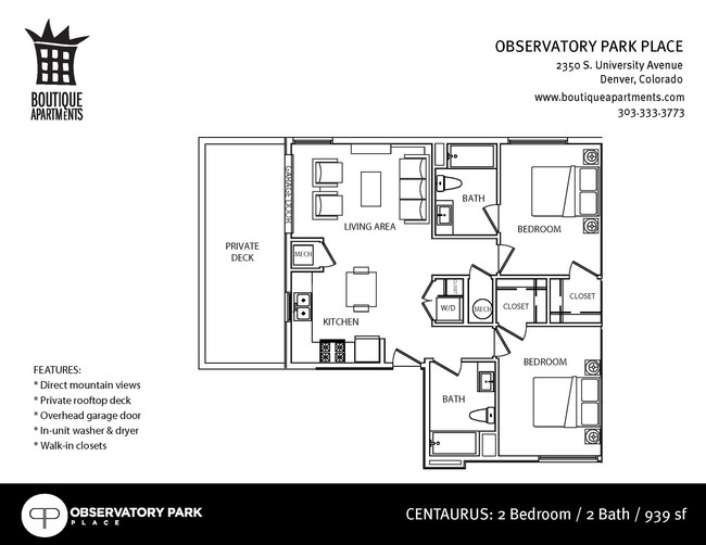 Floorplan - Observatory Park Place