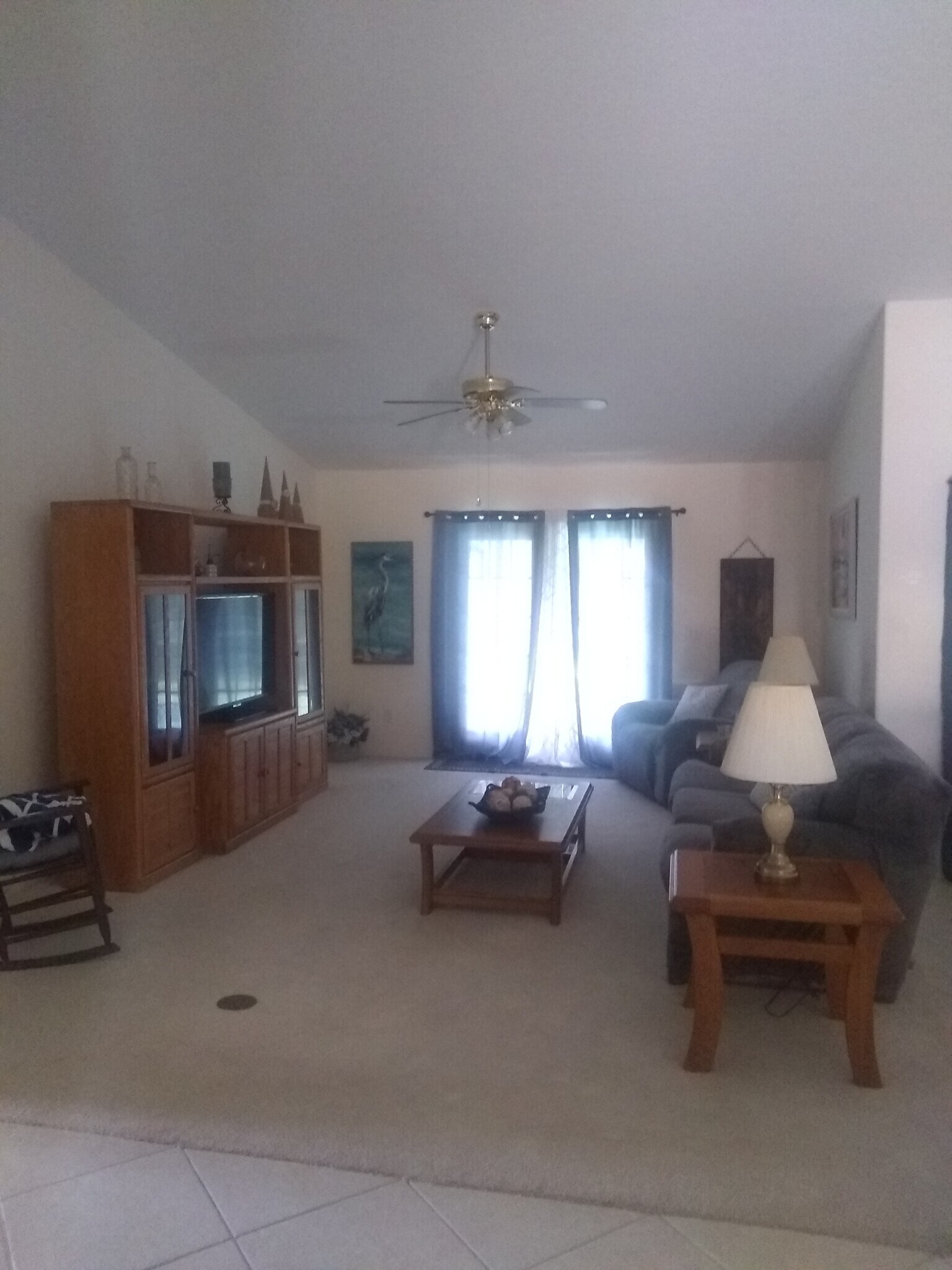Living Room & French doors to pool area - 147 Filbert St