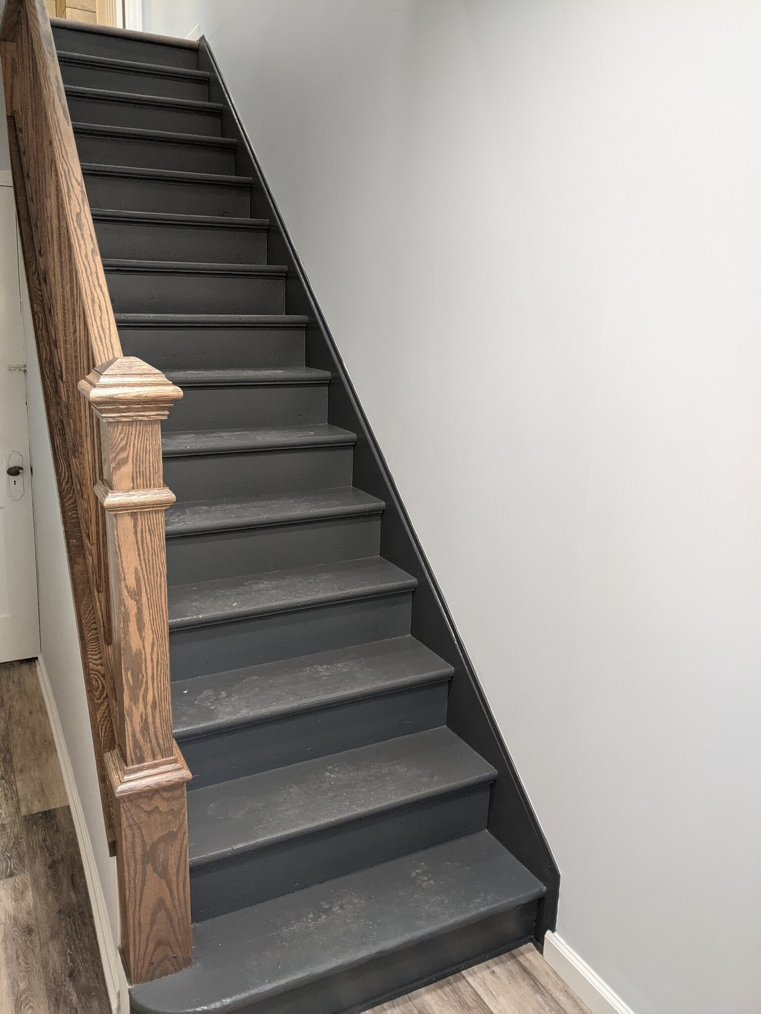 Stair Case with Railing - 310 Semple St