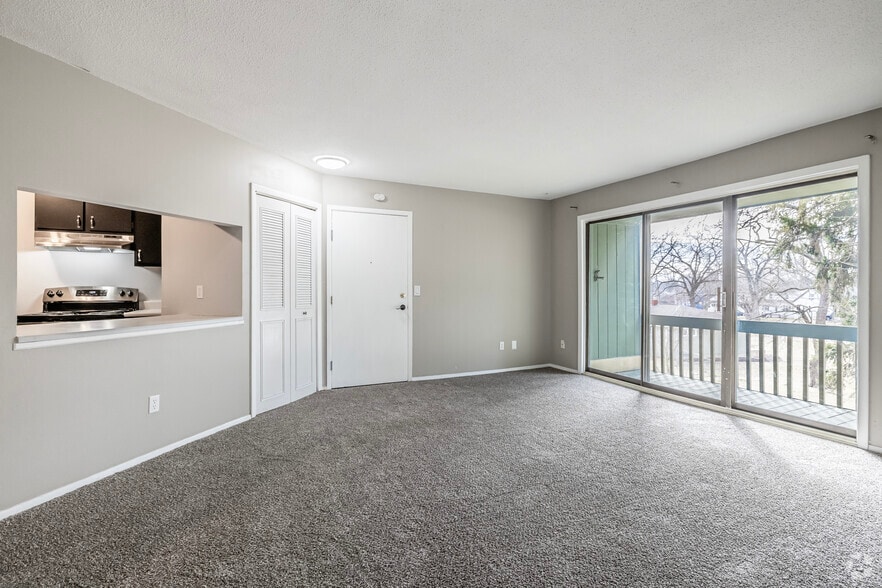2BD, 1BA - 1,150SF - Living Room - Milan Pines Apartments