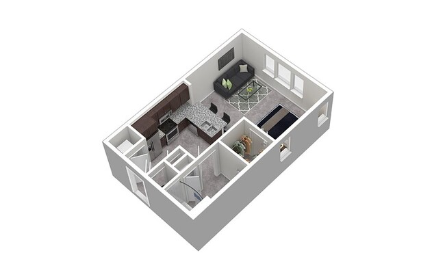 Floorplan - Cortland Oak Lawn