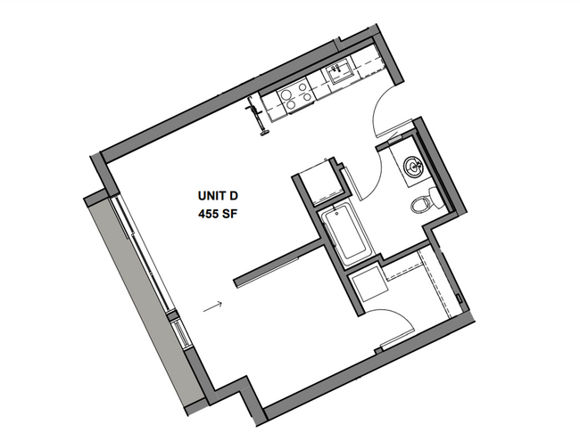 Floorplan - Rose City Flats: New Apartments near the I...
