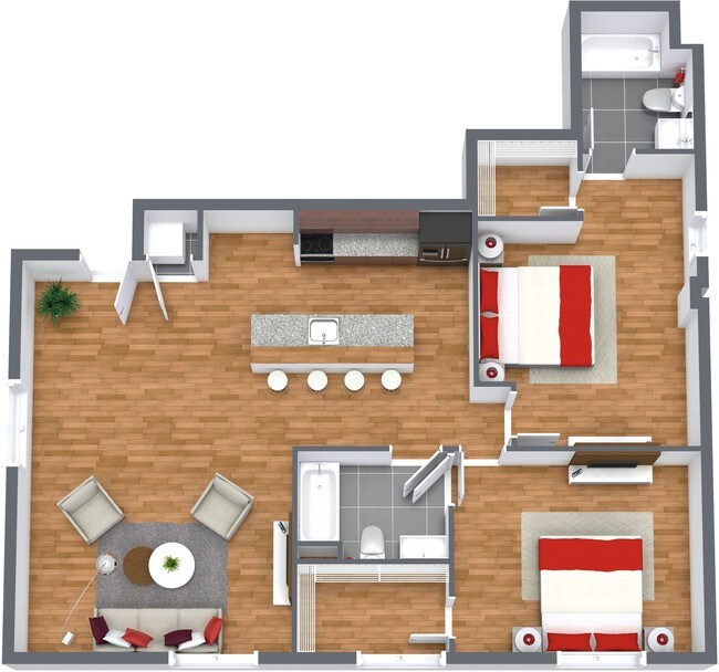 Floorplan - Jackson Street Lofts