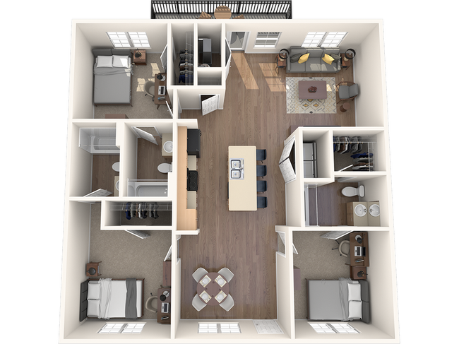 Floorplan - Wildwood Baton Rouge