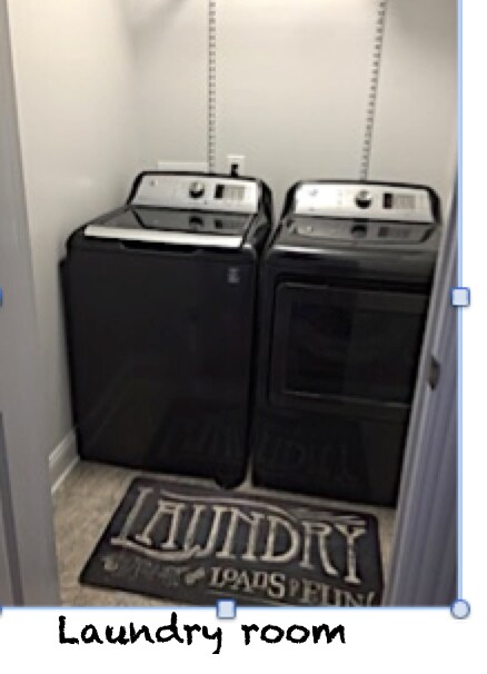 Laundry room in apt. - 202 W Rollin St