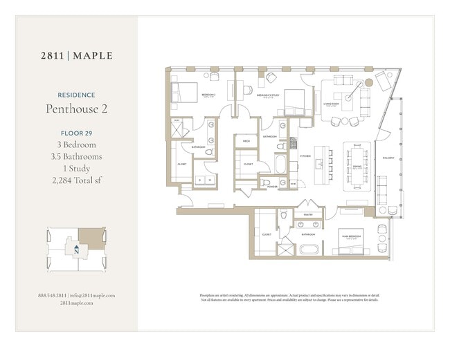 Floorplan - 2811 Maple
