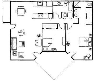 Option 2 - Sundial Apartments