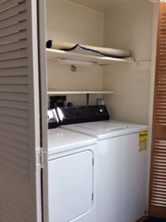 Full size washer and dryer in the laundry closet - 3531 Forest Lane