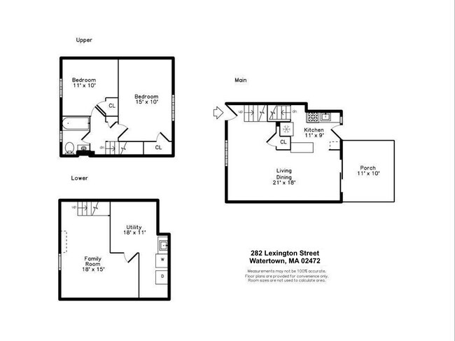 Floor Plan - 282 Lexington St
