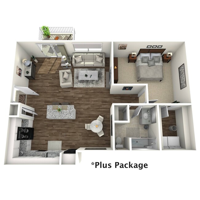 Floorplan - Whispering Hills Apartments